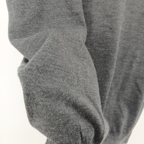 Jos A. Bank Gray Merino Wool Pull Over Sweater Vest Mens LG Old Money Minimalist - Picture 2 of 7